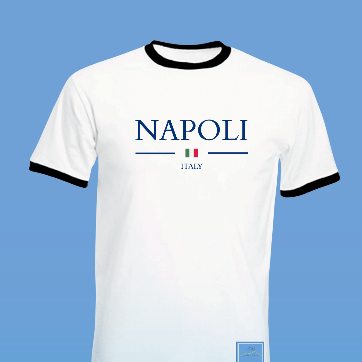 Addor e mar Vol.16 - Tshirt Napoli tricolore - Alen Roel - tshirt napoli